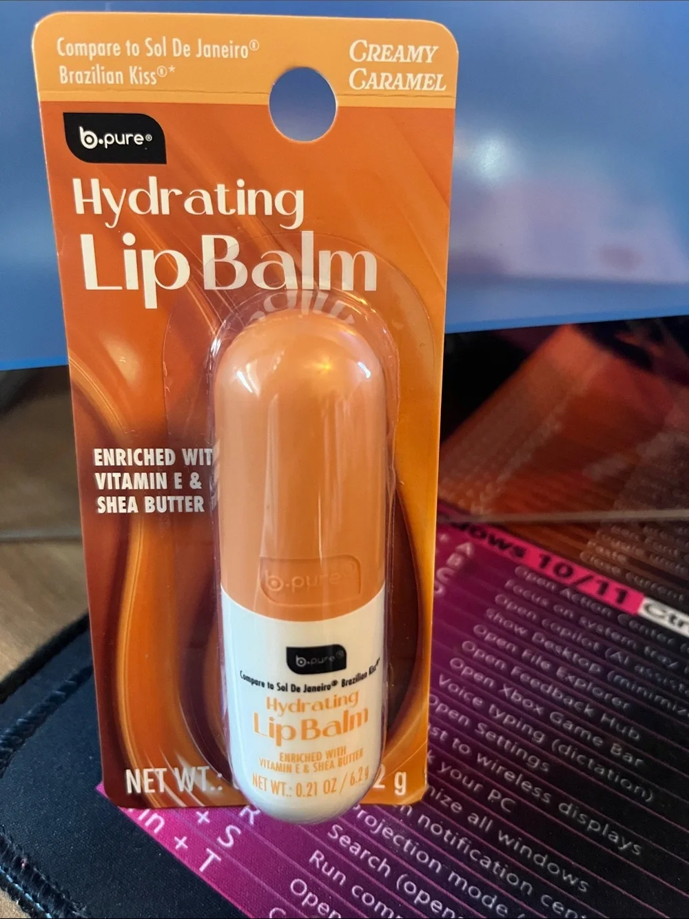 Hydrating Lip Balm - Creamy Caramel Orange Tone